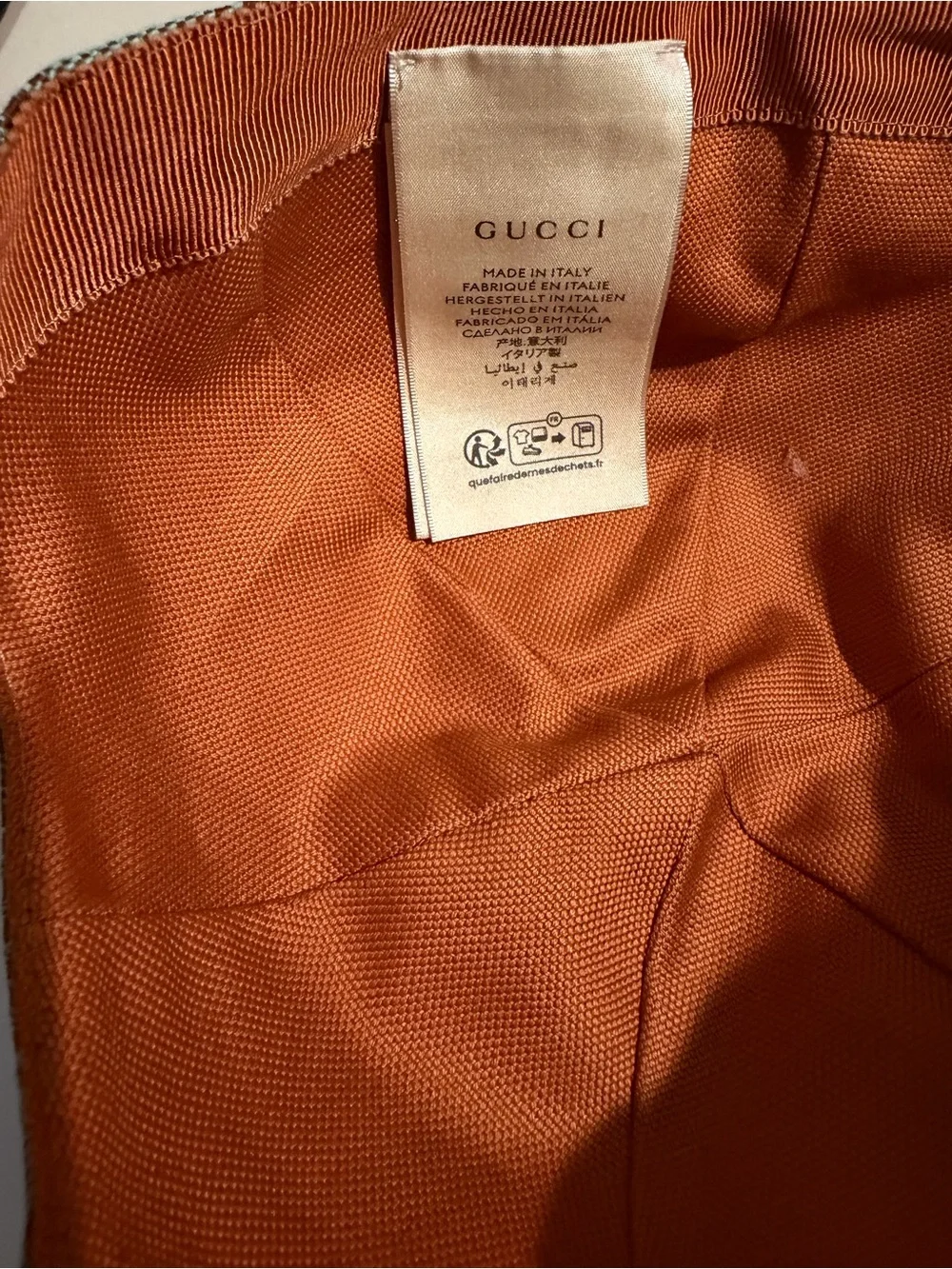 Gucci baseball cap